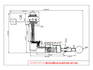 Spanish Customer 5 Rows of Powder Back Sealing Machines+vacuum Trucks+material Handling+apcw-C1000+RCT-1100B